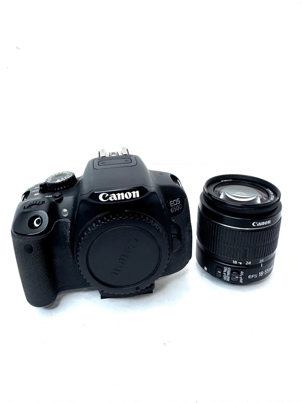 Canon EOS Rebel T4i / EOS 650D DSLR Camera with Canon EF-S 18-55mm Lens
